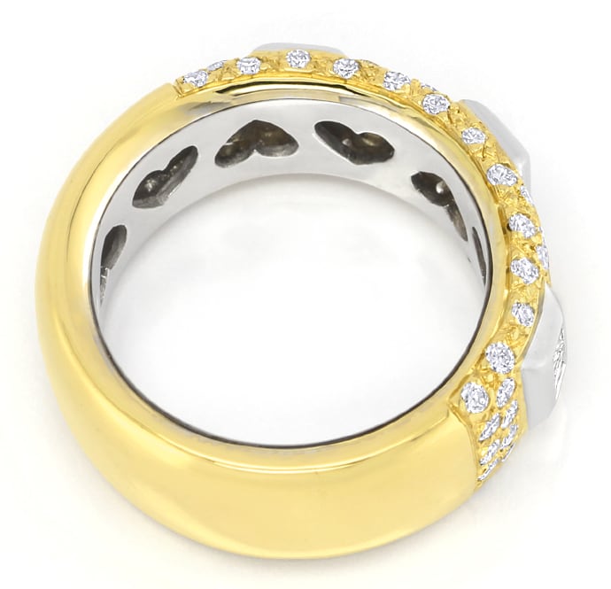 Foto 3 - Exklusiver Ring mit 1,40ct Diamanten 18K Gold, S5581